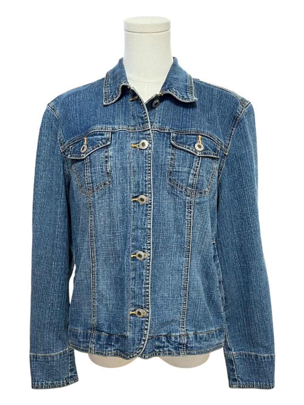EUC Coldwater Creek Denim Jacket | size Medium